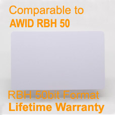 CR80 PVC Card for RBH 50